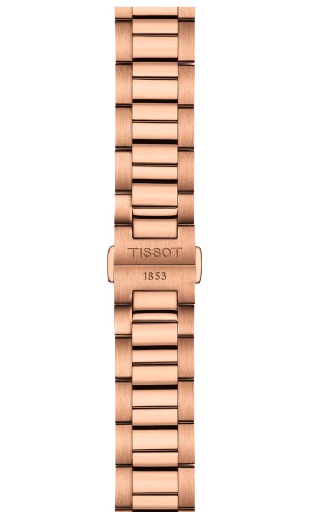 Мужские часы Tissot T150 T-Classic PR 100 T150.410.33.051.00, механизм кварцевый, циферблат черный, браслет нержавеющая сталь + pvd — Изображение 4
