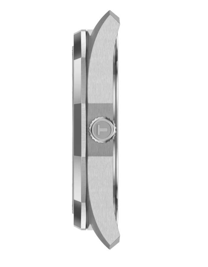 Унисекс часы Tissot T150 T-Classic PRC 100 T151.422.11.031.00, механизм кварцевый, циферблат серебристый, браслет нержавеющая сталь — Изображение 2