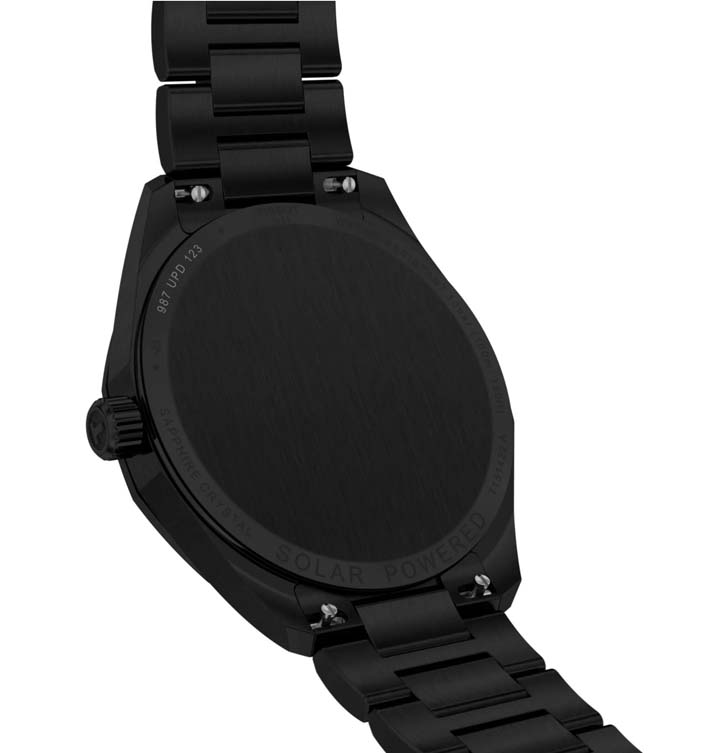 Унисекс часы Tissot T150 T-Classic PRC 100 T151.422.33.051.00, механизм кварцевый, циферблат черный, браслет нержавеющая сталь + pvd — Изображение 6