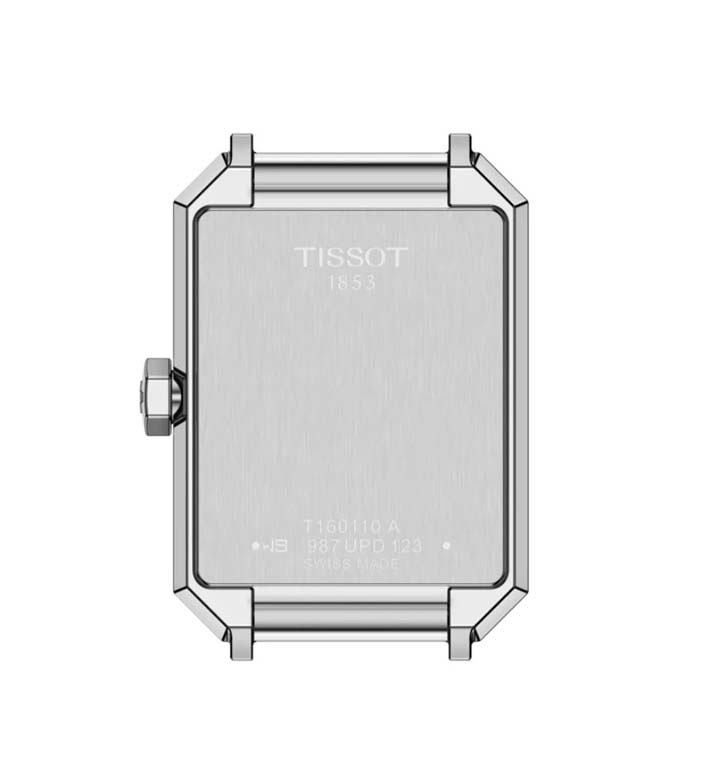 Женские кварцевый часы Tissot T-Classic SRV T160.110.16.093.00 зеленый кожа — Изображение 3