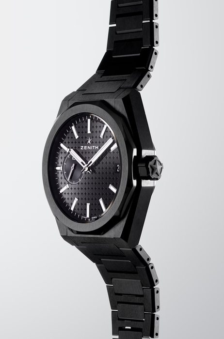 Мужские часы Zenith Defy 49.9300.3620-21.I001, механизм механический с автоподзаводом, циферблат черный, браслет керамика — Изображение 2