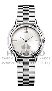 Calvin Klein Skirt K2U23141 Calvin Klein 卡尔文·克雷恩Skirt 系列银色圆盘女士简约腕表  main image 3