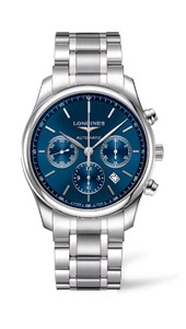 LONGINES Master Collection 40MM AUTO BLU Dial LTHR Men's Watch L29084920